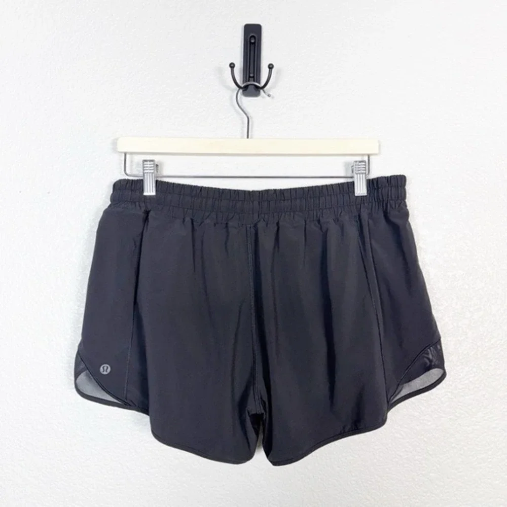 Lululemon Size 14 USC College Hotty Hot Shorts Black‎ Running Athletic